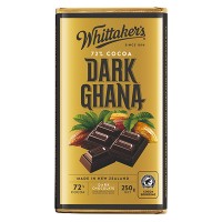 Whittakers 惠特克 72%加纳可可黑巧克力 250g